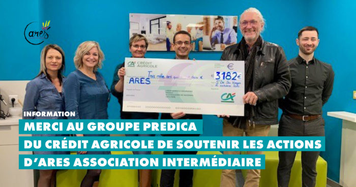 Le groupe PREDICA du Crédit Agricole soutient nos actions